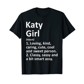 KATY GIRL TX TEXAS Witziges Geschenk für die Stadt zu Hause T-Shirt