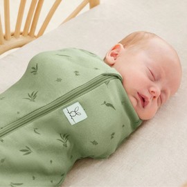 ErgoPouch Cocoon Swaddle Sleeping Bag 1.0 Tog - Willow, 0000 (Up to 4kg)