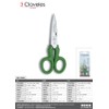3Claveles 156 – Classic Electrician Shears Insulating 5.5"