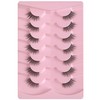 Half Lashes Natural Lashes Wispy Lashes Corner Lashes 3/4 False