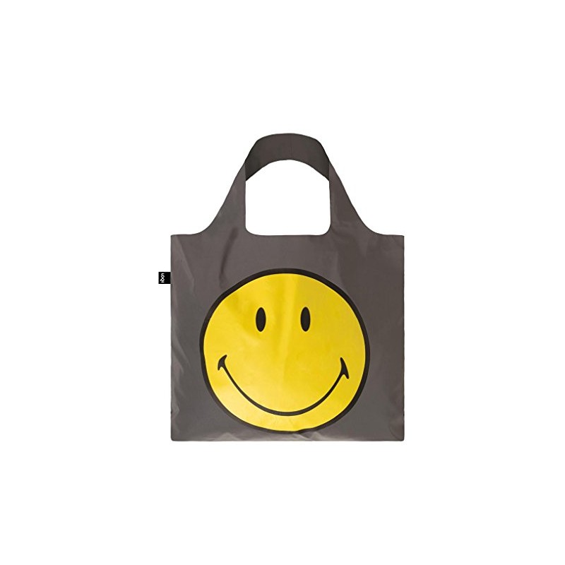 LOQI (Low Key) Eco Bag Reflective Smiley (Re. SM)