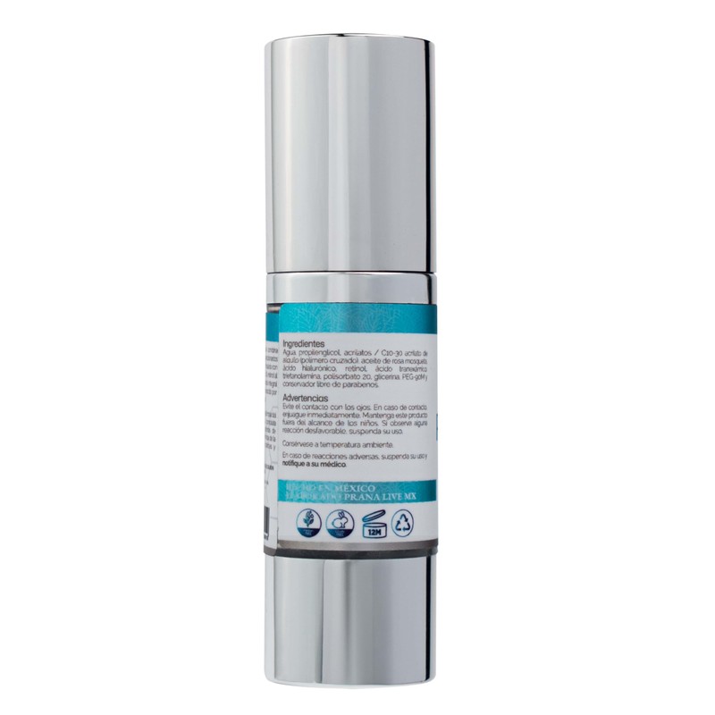 PRANA Sérum Multinutrientes, Suero Facial para Piel Radiante y Joven,