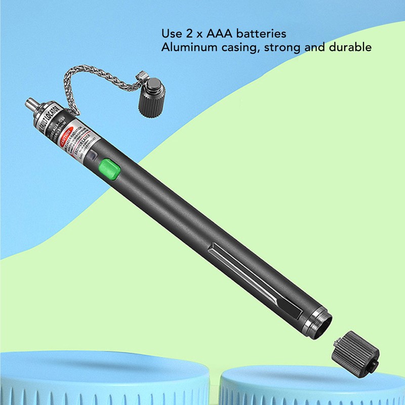 Visual Fault Locator 20KM Fiber Optic Cable Tester Source Meter