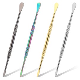 4PCS Wax Carving Tools, Stainless Steel Sculpture Tool Modeling Carving Tools Double-Headed Sculpting Tool for Modeling