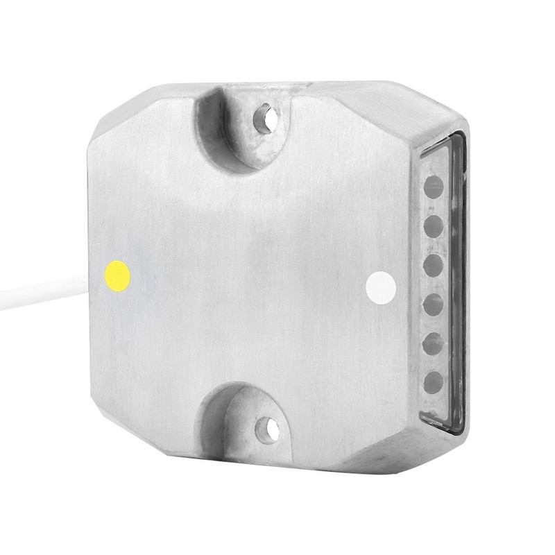 12LED Solar Powered Stud Light Dual Color Road Pathway Highway