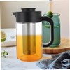 GRIRIW Elegant Design Tea Pot Large Capacity Beverage Pitcher Glass