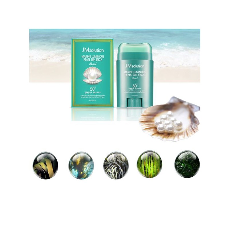 JM SOLUTION Marine Luminous Pearl Sun Stick SPF50+/PA++++ 21g