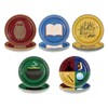 Greencian 60Pcs Magical Wizard Paper Plate 7" Wizard Heavy Duty