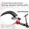 Yungeln Scooter Schutzbleche mit LED Rückleucht kompatibel für Kugoo M4&M4Pro