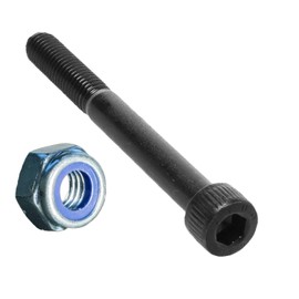 M8 Stunt Scooter Axle 12.9 Industrial Hex/M8 Self-Locking Nut (60 mm)