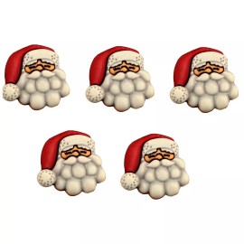 Buttons Galore Santa Claus is Coming to Town - Buttons Galore - Christmas - Craft Sewing Scrap