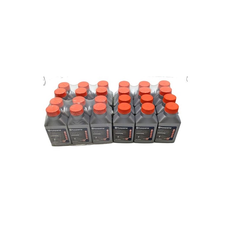 Husqvarna 593152701 Case of 24 Oil Guard Semi-Synthetic Blend 2-Cycle