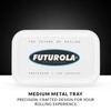 Futurola Metal Tray: Medium 10.75 x 7 x 1.13 inches,