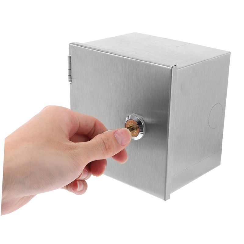ABOOFAN Electrical Outlet Box with Lock Outdoor Plug Cover for