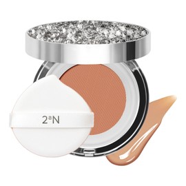 Base de maquillaje en formato compacto Gleaming Tension Cushion de 0,45 oz  Base de maquillaje en formato compacto coreana con ceramidas y centella...