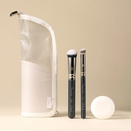 PICCASSO 2 types of Picasso base brushes + mesh standing pouch + mini soap set / 피카소 베이스 브러쉬 2종 + 메쉬 스탠딩 파우치 + 미니솝 세트