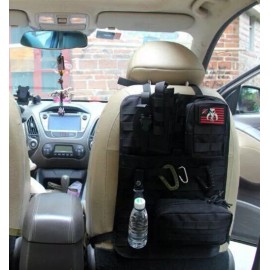 Ready Up Gear Seat Back Organizer for Car Tactical MOLLE Panel Vehicle Cover Gear Attachment