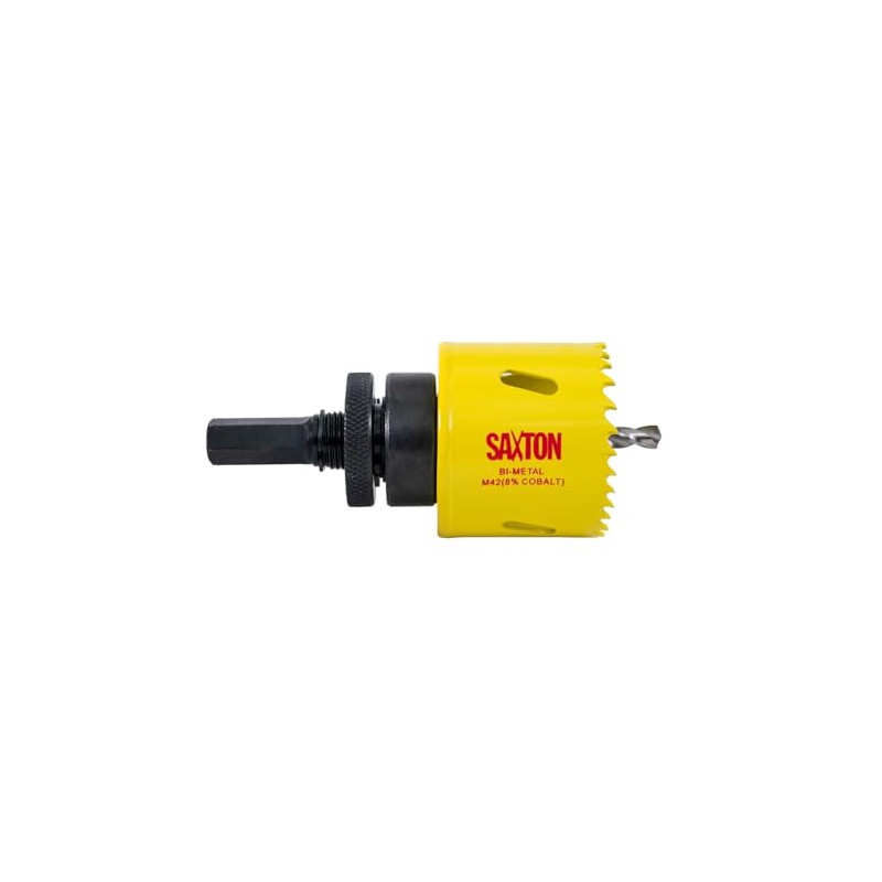 Saxton HSS Hole Saw Cutter M42 Bi-Metal 8% Cobalt Heavy