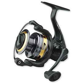 DAM Quick 4 FD Fishing Reel, Spinning Reels, All-Round Fishing, High Speed Reel for Smooth and Powerful Performance, Unisex, Black, 2000
