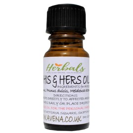 Thrush Cystitis Fungal Candida Yeast Infection Natural Treatment Plant Extracts Soothing Oil - His & Hers (10ml)