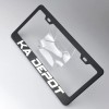 KA Matte Black Maybach Logo Mirror Laser Etched License Plate