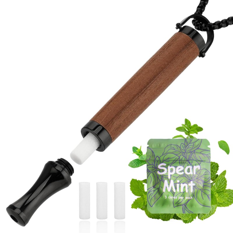 LAMKHOO 3 Packs of Plant-Based Spearmint Flavor Cores for Breathing