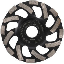 Prodiamant Professional Diamond Cup Wheel Abrasive Diamond Cup Wheel Screed, Asphalt, Plaster, Abrasive Building Materials Suitable Angle Grinder
