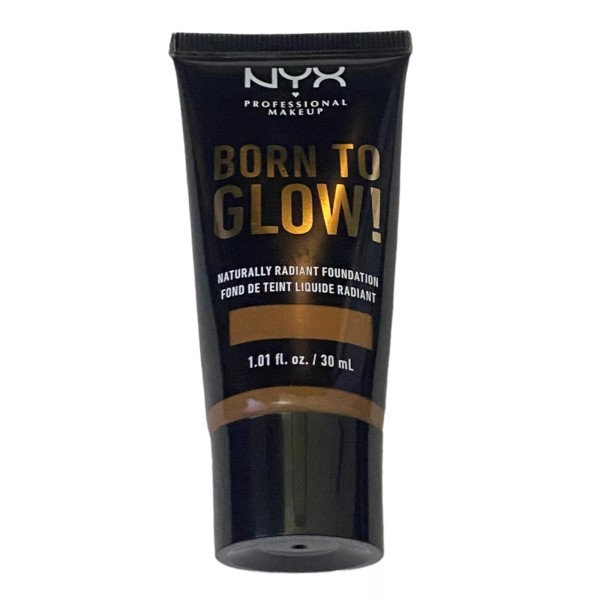 NYX (2 Pack) NYX Born To Glow Foundation #BTGRF17.5 Sienna