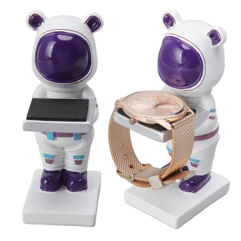 Resin Watch Stand Handmade Figurine Model Decorative Watch Display Stand