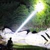Fishing Headlamp IPX4 Waterproof USB Solar Powered 1200LM Ultra Bright