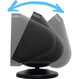 Sintron Smart Display Stand for Show 5 & Show 8 (1st Gen & 2nd Gen) - Adjustable Magnetic Stand Mount with 360 Degree Rotation, Tilt Function and Anti-Slip Base, Compatible with iPhone Models (Black)