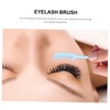 Baluue 100pcs Eyelash Comb Eyebrow Grooming Tool Portable Makeup Brush