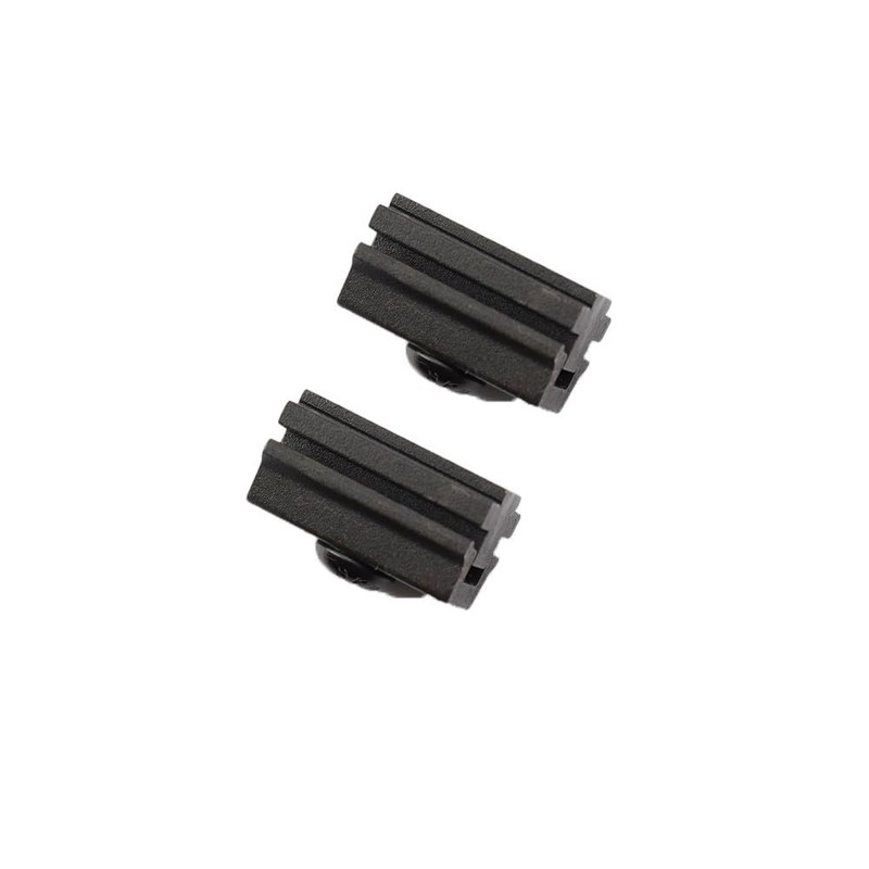 Vertical Key Clamp (1 Set), Black Hardened Metal with Precision
