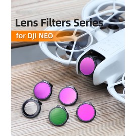 CERFFOOL Filter for DJI NEO Lens Protection Drone Accessories (MCUV+CPL+ND32+ND64)