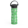 LIFEFACTORY 16oz Hydration Bottle with Classic Cap - Grass Green