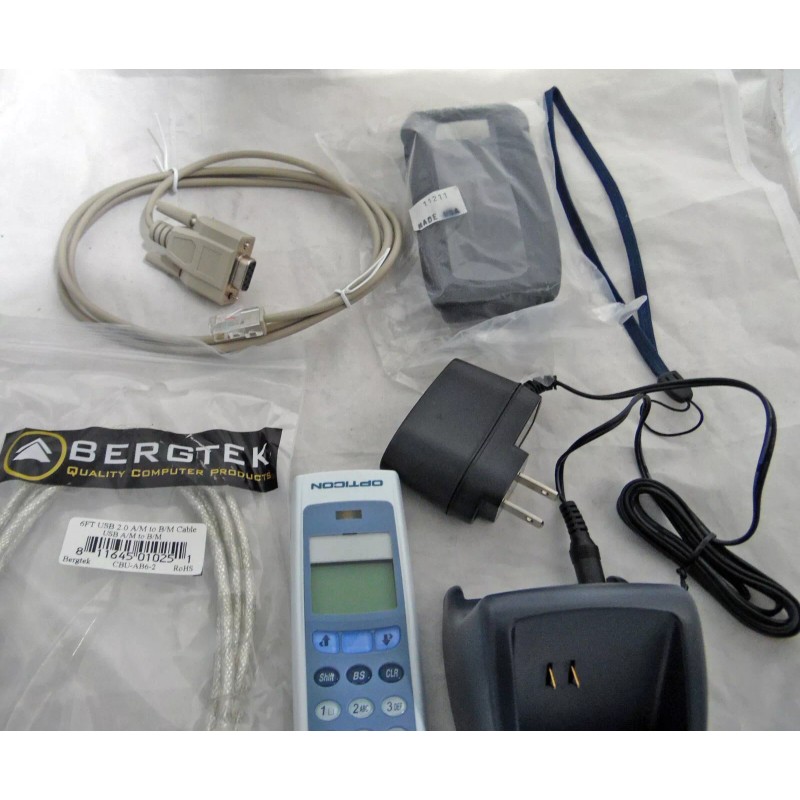 Opticon New Opticon OPL-9728-KIT 1mb Data Collection Portable Barcode Scanner