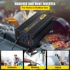 VEVOR Power Inverter, 2500W Modified Sine Wave Inverter, DC 12V