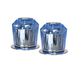 JUEGO DE MANERALES ACRILICO AZUL