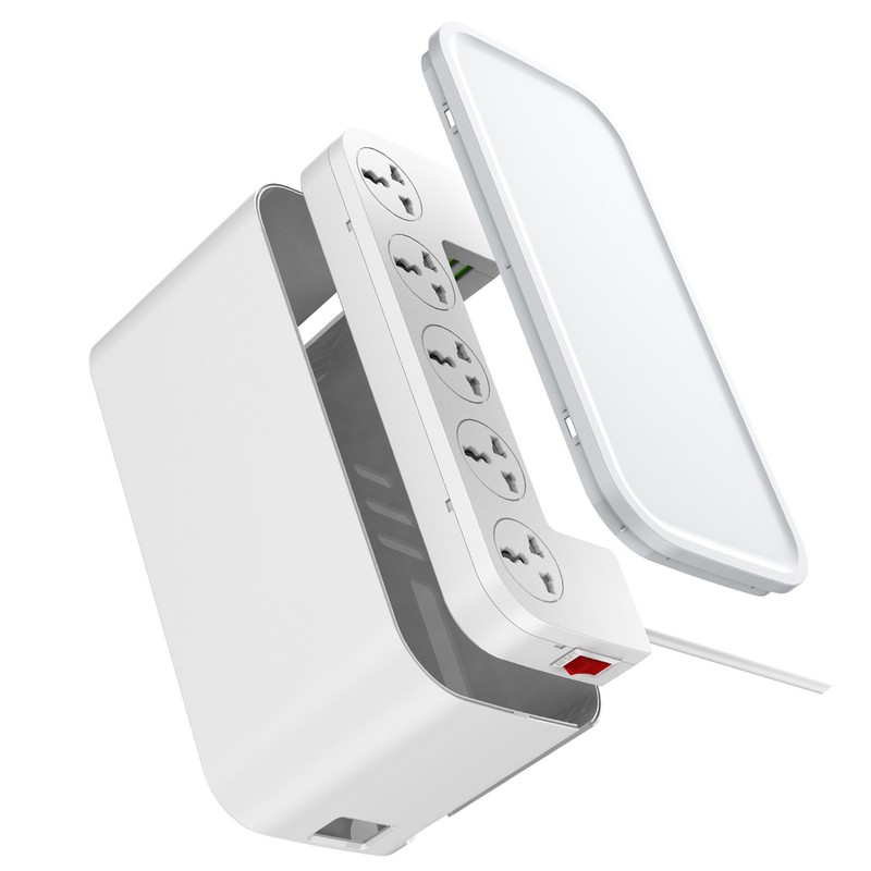 Power Strip Surge Protector 5V 3.1A Universal Power Strip with