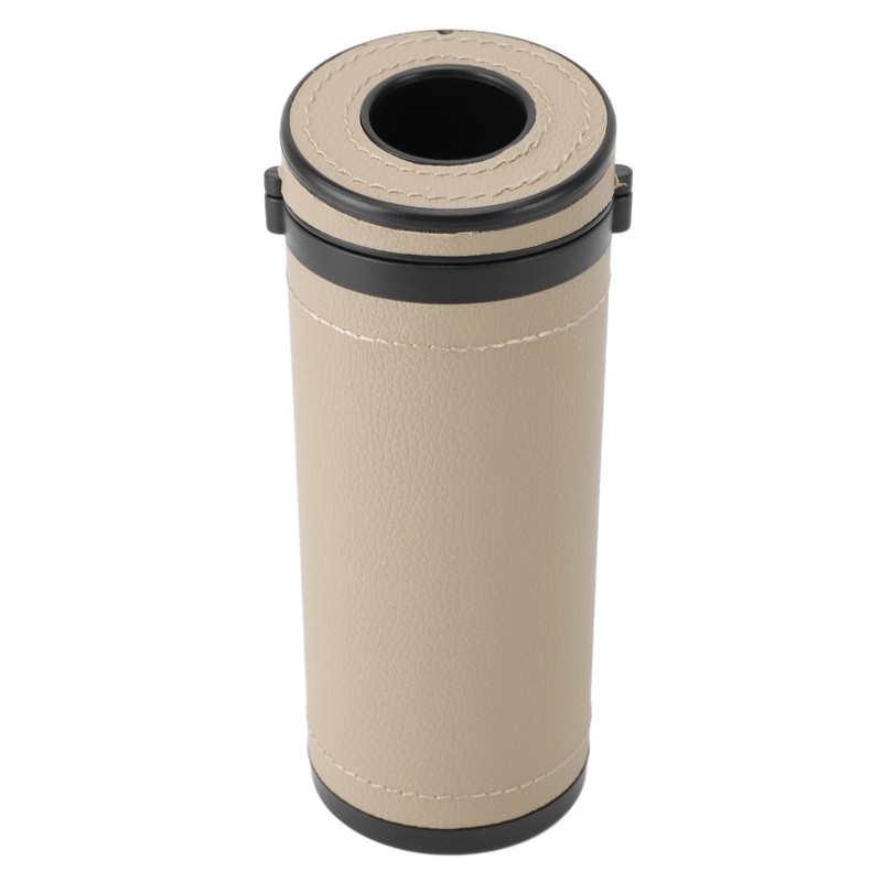 Car Tissue Holder Lightweight Leather and Tungsten Steel Car Tissues