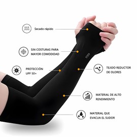 Mangas para Brazos,Mangas de Protección UV,Alta Elasticidad Fresco y Transpirable Mangas de Brazo de Verano,4 Pares Mangas de protección UV para Conducir Ciclismo Baloncesto Corre Golf Jardinería.