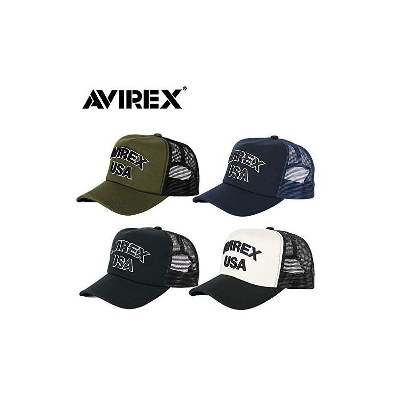 Avilex Mesh Cap, Men's Hat, USA AVIREX, Large Size, Big