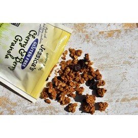Jessica's Natural Foods Gluten-Free Cherry & Berry Granola 11 oz. - All-Natural Granola, Non GMO Breakfast Cereal and Snack, Certified Gluten Free - Cherry & Berry