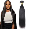 Lakaisa Straight Human Hair Bundles Natural Black Human Hair Extensions