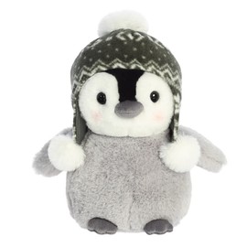 Aurora, 99291, Chillin Chick Chiyu Penguin, 10In, Soft Toy, Grey & White