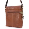 Catwalk Collection Handbags - Women's Leather Anti Theft Crossbody Bag