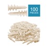 IMScrews 200pcs Plastic Self Drilling Drywall Anchors with Screws Assortment