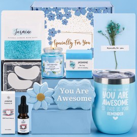 Set de Bao y spa Corporal,Cesta de regalo relajante de spa,Set de Regalo para Mujer, 9pcs Juego de Lujo para Bao y Cuerpo,para Regalo de Da para Mujer, Mam regalo de San Valentn,Regalo para Ao Nuevo