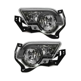 Woezure Left Driver and Right Passenger Side Fog Driving Light Lamp for Chevy for Avalanche 1500/2500 2002-2006 Truck