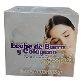 Crema Anti Edad Con Leche De Burra Y Colágeno Leche